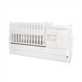 Bed MiniMAX NEW white /mattress base - level 2/